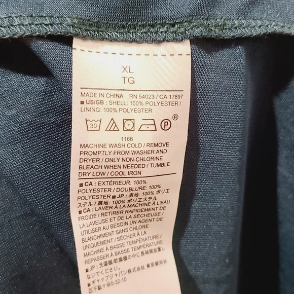 SOLD🌟NWT Banana Republic Factory Midi Pleated Tie Waist Dress XL Teal Luster - Picture 3 of 4